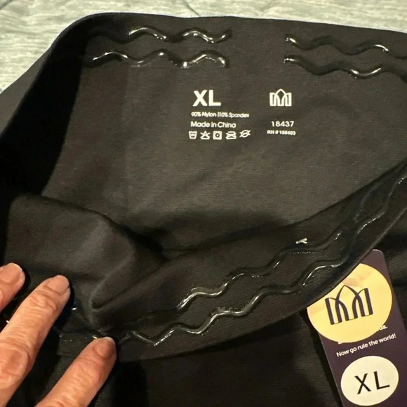 Empetua Shapermint High-Waisted Shaper Boyshort Size
XLarge Black New - Picture 2 of 5